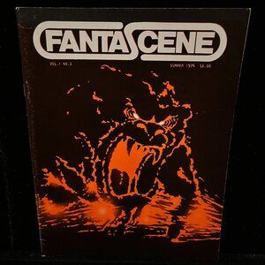FantaScene Magazine Vol 1 #2 Summer 1976 War Of The Worlds Sci-Fi Fanta Scene